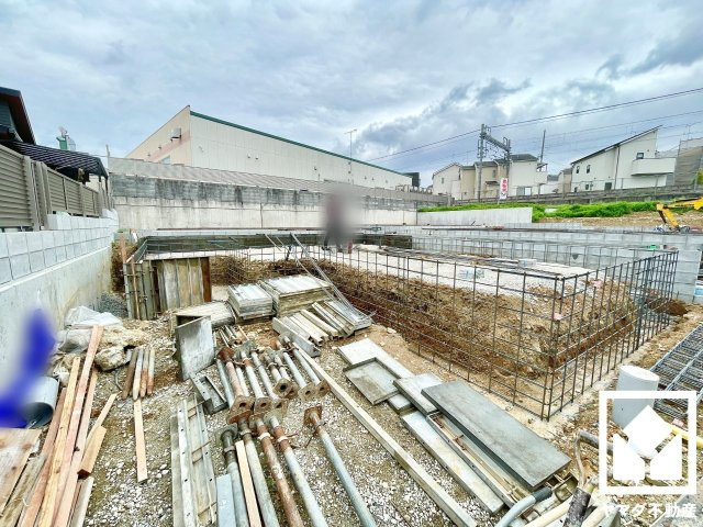 宇治市羽拍子町　2期　1号地の外観|4月7日　現地写真更新