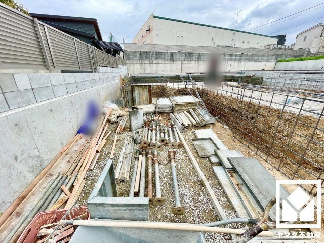 宇治市羽拍子町　2期　1号地の外観|4月7日　現地写真更新