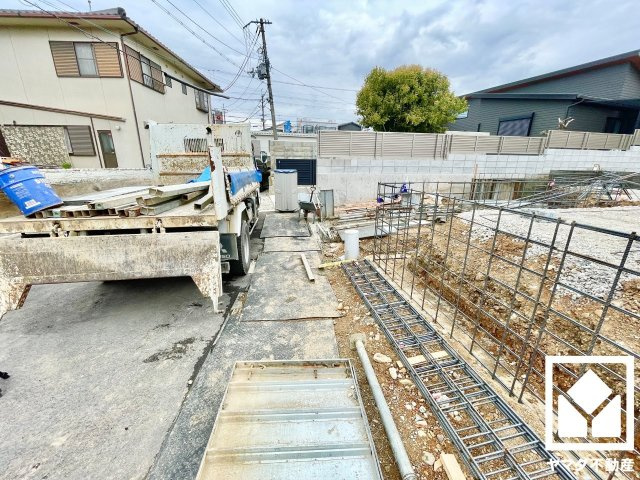 宇治市羽拍子町　2期　1号地の外観|4月7日　現地写真更新