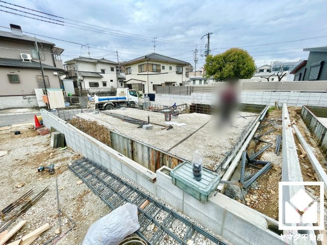 宇治市羽拍子町　2期　1号地の外観|4月7日　現地写真更新