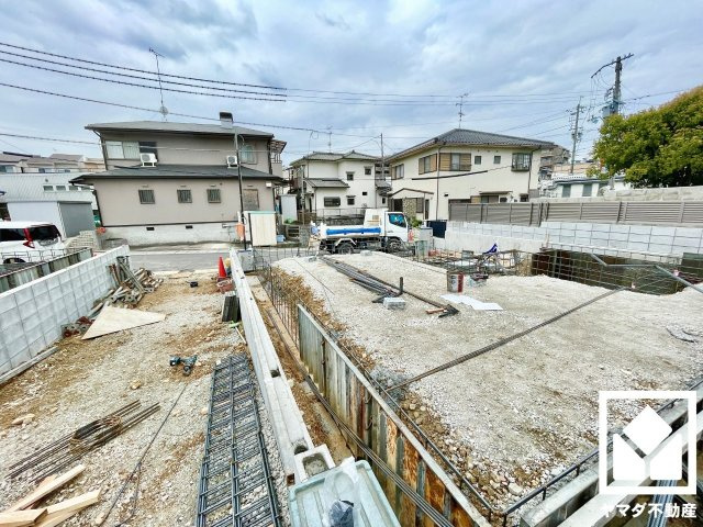 宇治市羽拍子町　2期　1号地の外観|4月7日　現地写真更新