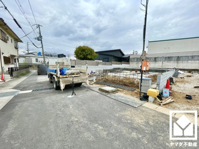 宇治市羽拍子町　2期　1号地の外観|4月7日　現地写真更新