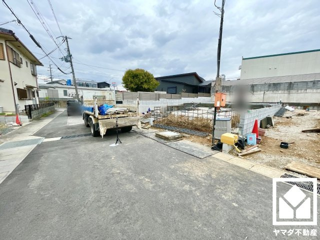 宇治市羽拍子町　2期　1号地の外観|4月7日　現地写真更新