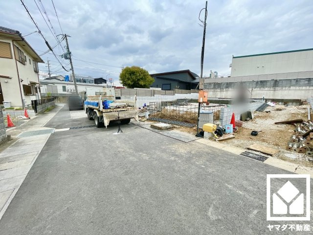 宇治市羽拍子町　2期　1号地の外観|4月7日　現地写真更新
