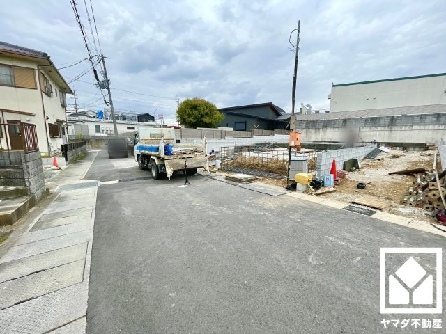 宇治市羽拍子町　2期　1号地の外観|4月7日　現地写真更新