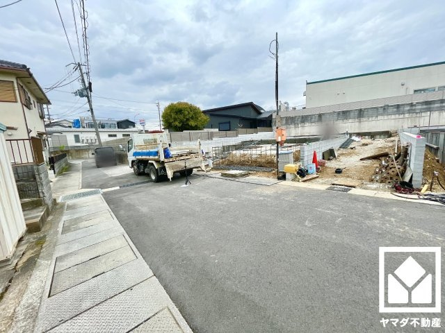 宇治市羽拍子町　2期　1号地の外観|4月7日　現地写真更新