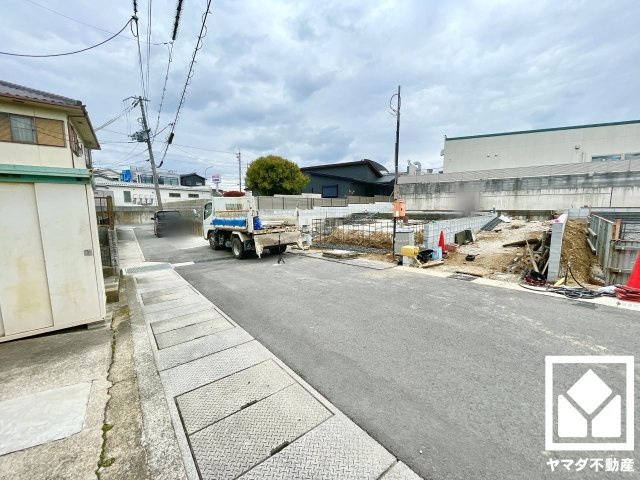 宇治市羽拍子町　2期　1号地の外観|4月7日　現地写真更新