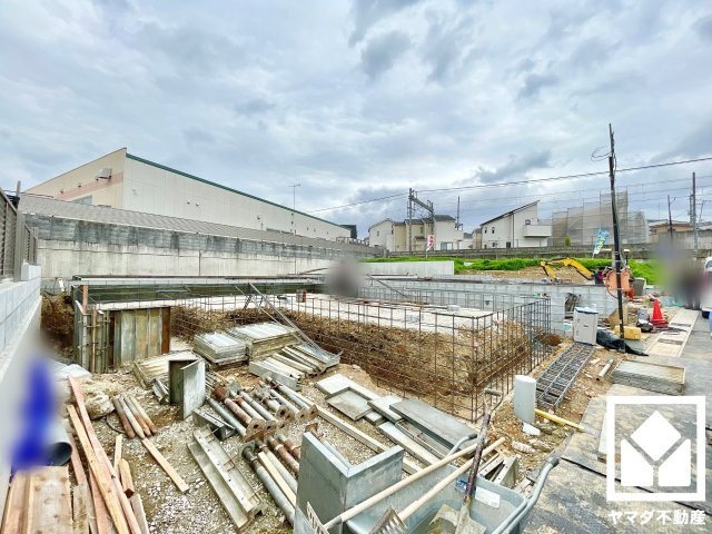 宇治市羽拍子町　2期　1号地の外観|4月7日　現地写真更新