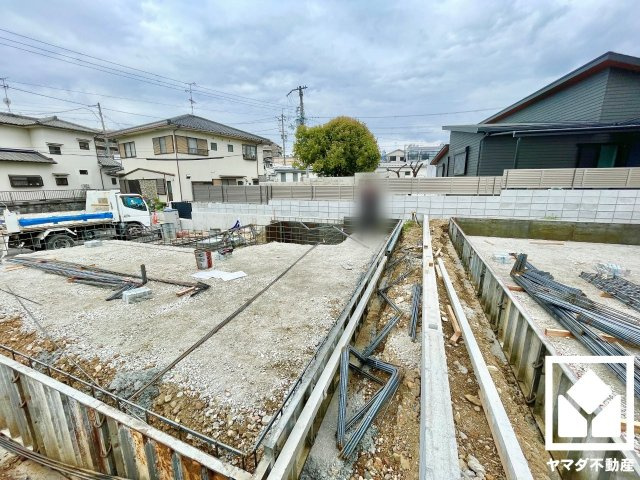 宇治市羽拍子町　2期　1号地の外観|4月7日　現地写真更新