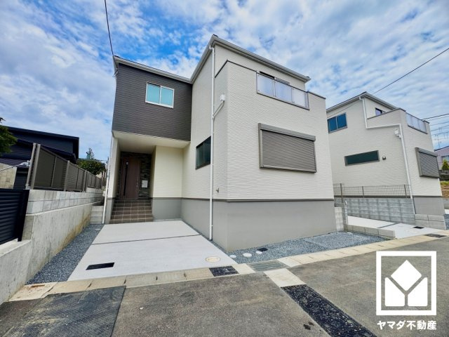 宇治市羽拍子町　2期　1号地の玄関|8月1日　現地写真更新