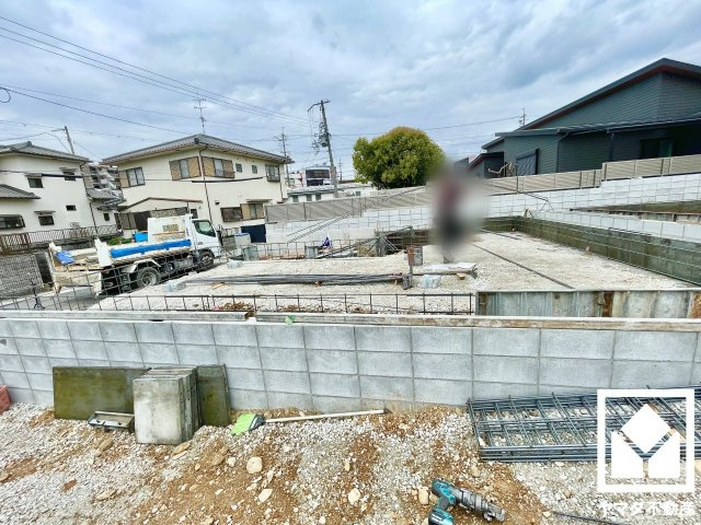 宇治市羽拍子町　2期　1号地の外観|4月7日　現地写真更新