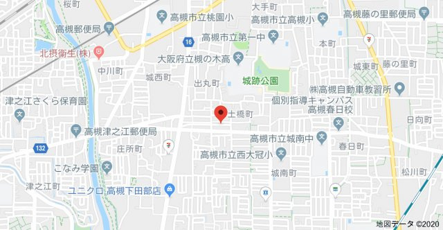 サンメゾンの地図