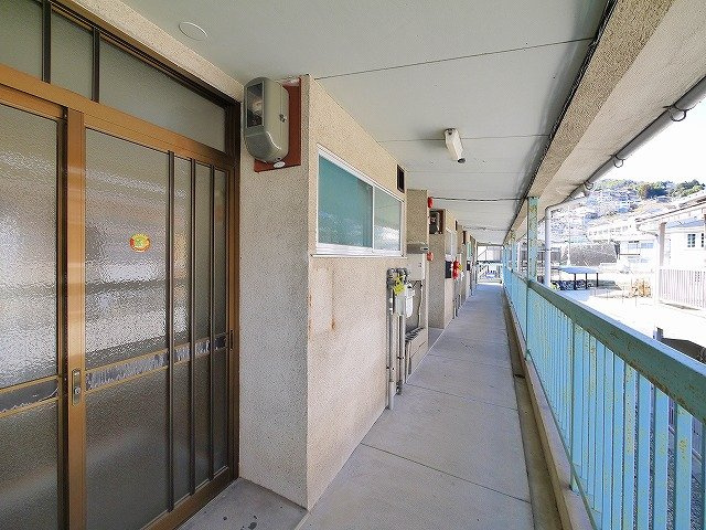 グリーンハウスBのエントランス