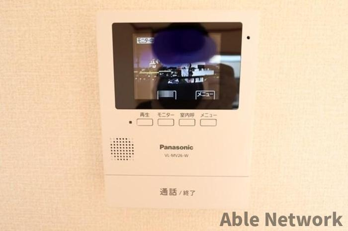 アーバンヒルズかしまⅠのセキュリティ|安心のカメラ付きインターホン