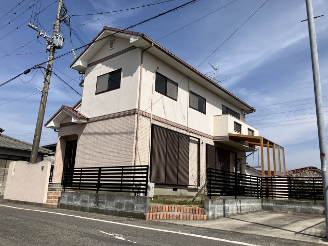 朝倉市小田　中古住宅の外観|現在リフォーム中です。