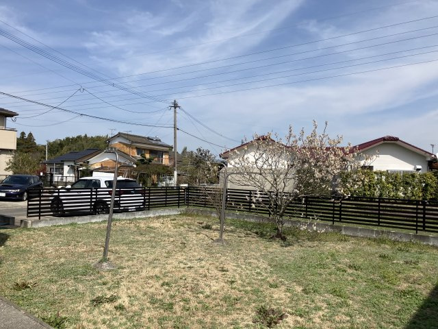 朝倉市小田　中古住宅の庭