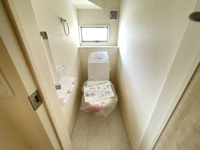 高崎市新町第８（全9棟）3号棟のトイレ