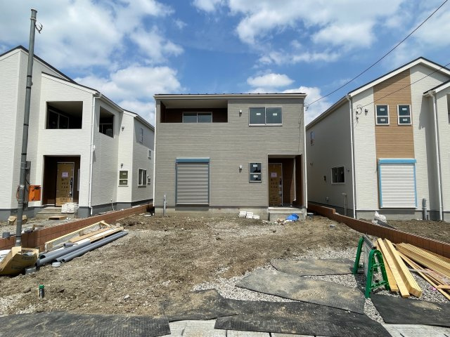 高崎市新町第８（全5棟）3号棟の外観パース|外観パースです