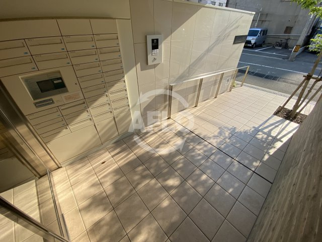 クラヴィエ西梅田のロビー|クラヴィエ西梅田　ロビー