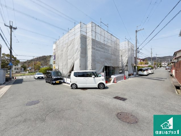神戸市北区小倉台　第6期　新築一戸建ての前面道路含む現地写真|周辺は落ち着いた街並みの住宅地！子育てがしやすい住環境です！まだ未完成ですが、現地でしかわからない事もございます。是非一度ご覧ください。