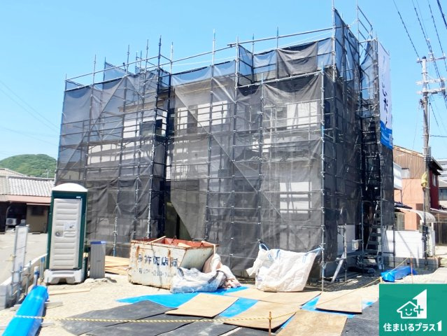 姫路市広畑区才　新築一戸建ての外観|現在建築中！落ち着いた街並みで新生活を始めることが出来そう！周辺の物件も併せてご紹介させて頂きます！
