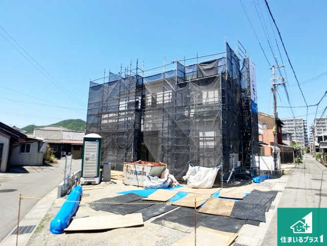 姫路市広畑区才　新築一戸建ての外観|現在の進捗状況です！順調に作業進行中、完成が待ち遠しいです！詳細の間取り等、お気軽にお問い合わせください！