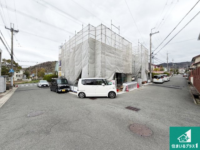 神戸市北区小倉台　第6期　新築一戸建ての前面道路含む現地写真|周辺は落ち着いた街並みの住宅地！子育てがしやすい住環境です！まだ未完成ですが、現地でしかわからない事もございます。是非一度ご覧ください。