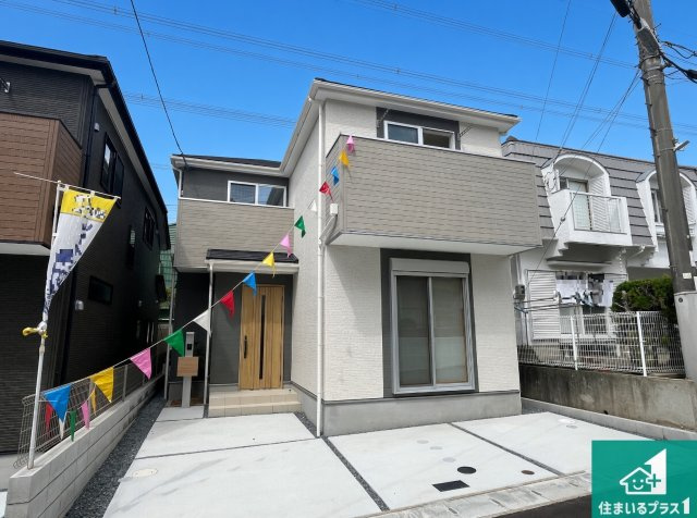 神戸市北区小倉台　第6期　新築一戸建ての外観|お客様に長く安心して住んでいだだける事にこだわった家づくり！住んでからのアフターサービスにもしっかりと取り組んでいます！