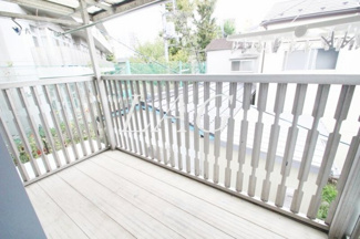 【バルコニー】 | Belle-Vue　Fleuve　A棟 | バルコニーです。