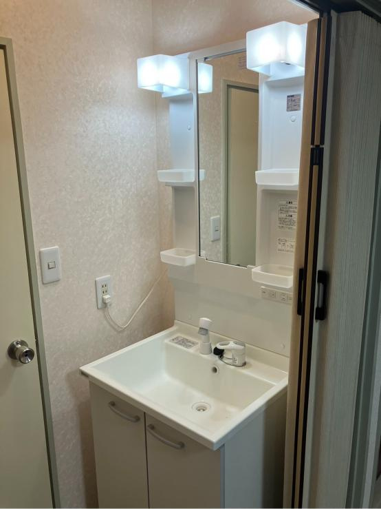 コーポリバティの独立洗面台