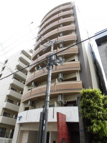 大阪市中央区粉川町の賃貸マンションの外観