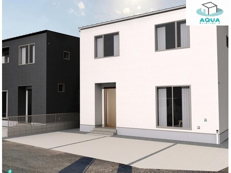 オール電化デザイナーズハウス高松市新田町建売⑤の外観|物件の外観です　※外観イメージです。