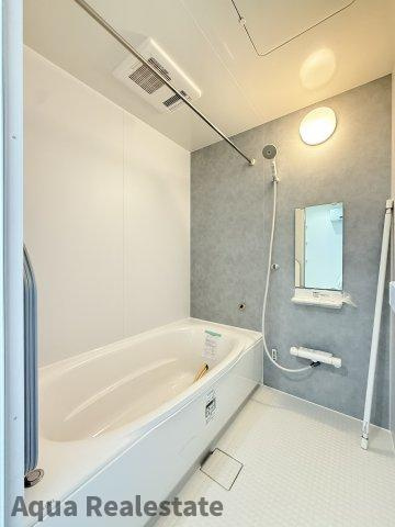 オール電化デザイナーズハウス高松市新田町建売⑤の浴室|日々の暮らしに欠かせないお風呂です　　※同仕様の施工事例です。