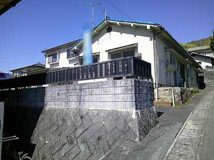 広島市安芸区中野３丁目の前面道路含む現地写真