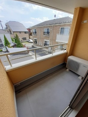 ハッピーノ　Ⅰのバルコニー