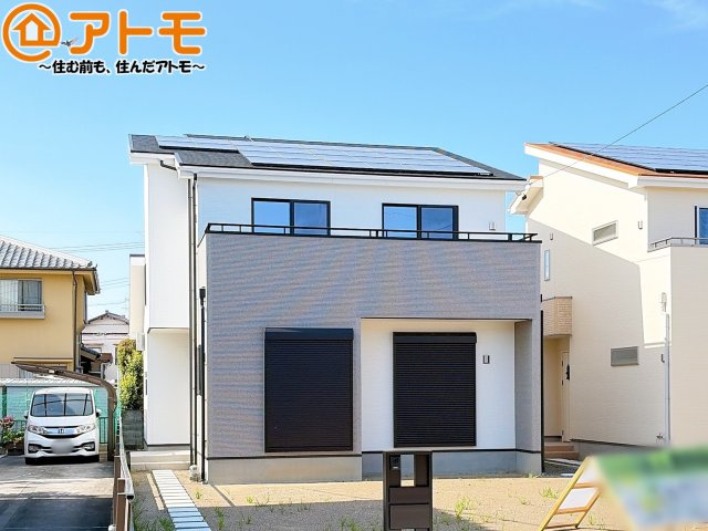 【外観】 | 焼津市田尻北　戸建　1号棟 | スタイリッシュな外観は毎日の帰宅が楽しみになりますね♪