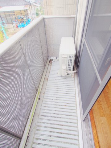 シャーメゾン矢野　B棟のバルコニー