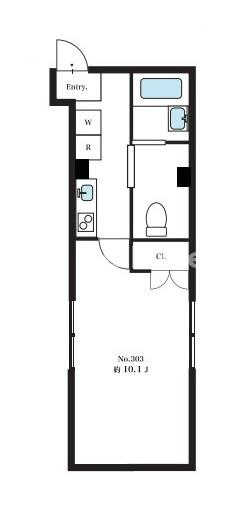 フォンス板橋本町の間取り