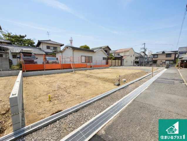 岸和田市岸城町　第2期　新築一戸建ての外観|現在建築中！落ち着いた街並みで新生活を始めることが出来そう！周辺の物件も併せてご紹介させて頂きます！