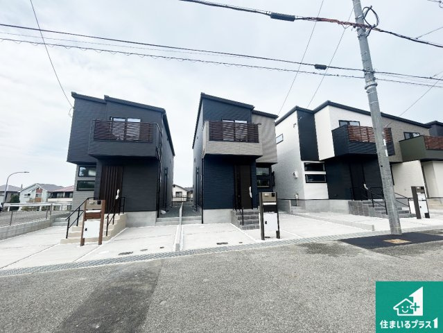 ■神戸市北区鹿の子台北町　第1期　新築一戸建ての外観|お客様に長く安心して住んでいだだける事にこだわった家づくり！住んでからのアフターサービスにもしっかりと取り組んでいます！