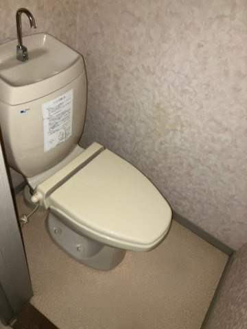 東洋パレスのトイレ|落ち着いたトイレです
