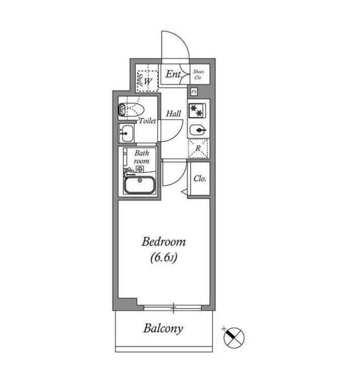 ＴＨＥ　ＰＡＳＥＯ新小岩の間取り