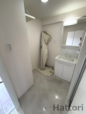 豊中服部アパートメントの洗面所