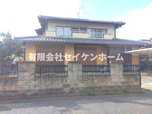 熊谷市玉井　建築条件なし売地の外観
