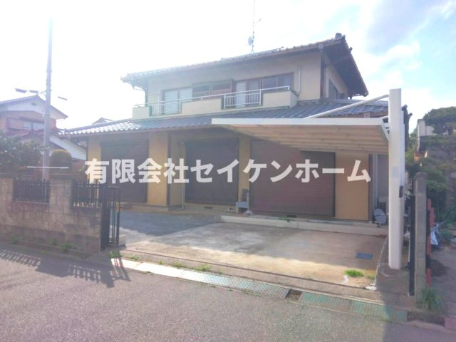 熊谷市玉井　建築条件なし売地の外観