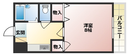 【間取り】 | エクセレントハイツ