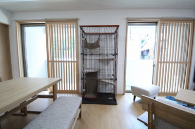【その他共用部分】 | ぬこハウス池袋 | 脱走防止対策バッチリです。
