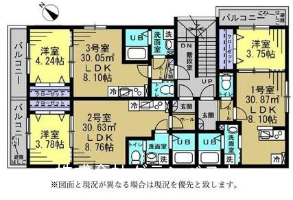 【間取り】 | 中古アパート　JR常磐線「柏」駅　徒歩12分　6.15％