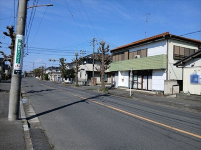 【前面道路含む現地写真】 | 深谷市常盤町　1080万　中古