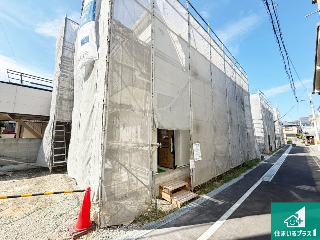 ◆岸和田市岸城町　第2期　新築一戸建ての外観|現在建築中！落ち着いた街並みで新生活を始めることが出来そう！周辺の物件も併せてご紹介させて頂きます！